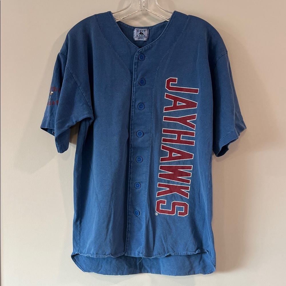 Jayhawks Blue Men's‎ Jersey Shirt
